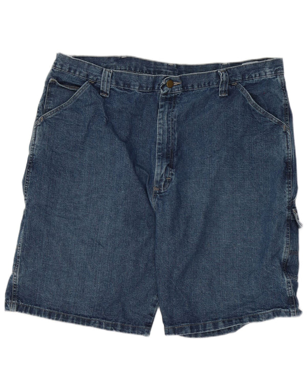 Pantaloni scurți din denim cargo Wrangler pentru bărbați W40 XL, bumbac albastru