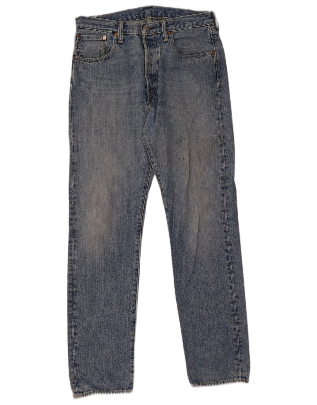Blugi drepti pentru bărbați Levi's 501 CT W30 L32 Bumbac albastru
