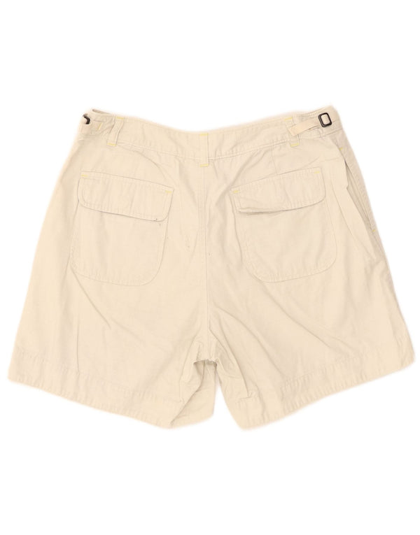 Pantaloni scurti chino pentru femei Gap US 8 Medium W28 Beige Check Bumbac