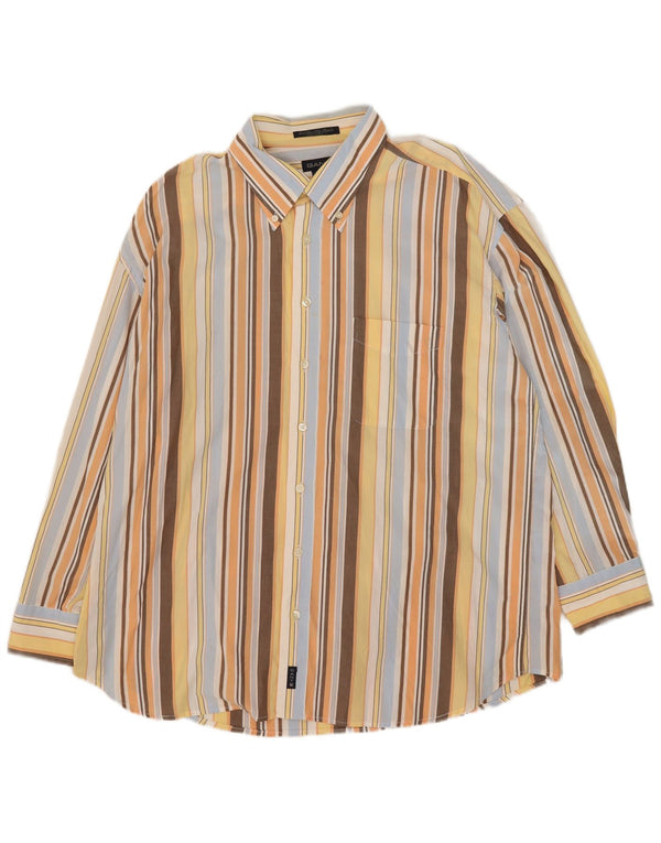 Cămașă pentru bărbați Gant Dress Fit 2XL, bumbac cu dungi multicolore