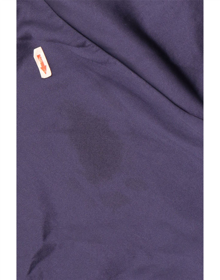 Jachetă de top pentru trening grafic Asics pentru femei IT 44 Poliamidă albastru bleumarin mediu