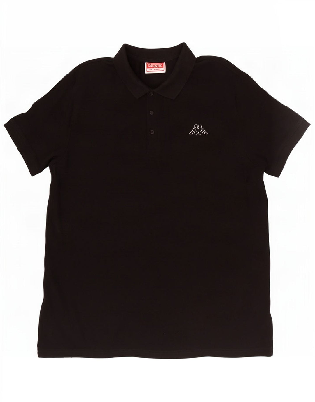 Cămașă polo pentru bărbați Kappa 2XL bumbac negru