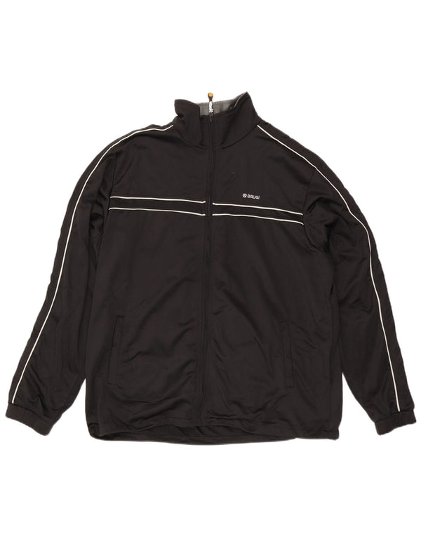 Jachetă de trening pentru bărbați Brugi, XL, poliester negru