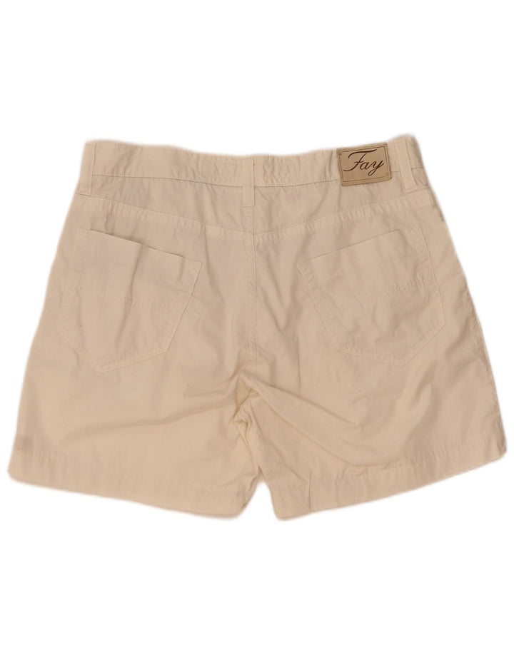 Pantaloni scurți casual pentru bărbați Fay W38 XL, bumbac, bej