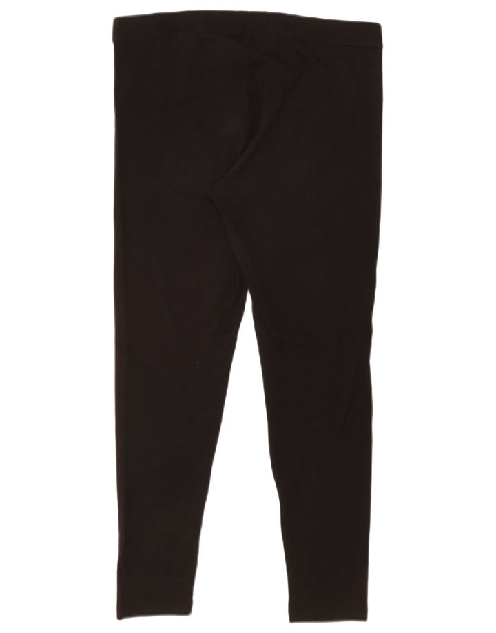 Leggings pentru femei Marks & Spencer UK 14, mare, negru, bumbac