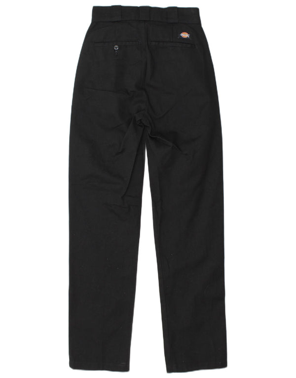 DICKIES Pantaloni chino cu talie înaltă pentru femei L24 L30 Poliester negru