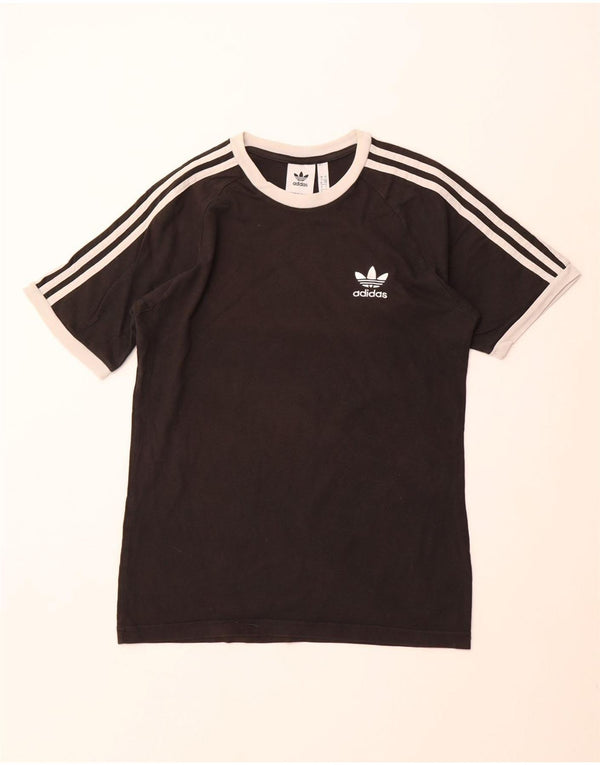 Tricou bărbați ADIDAS Top mic bumbac negru