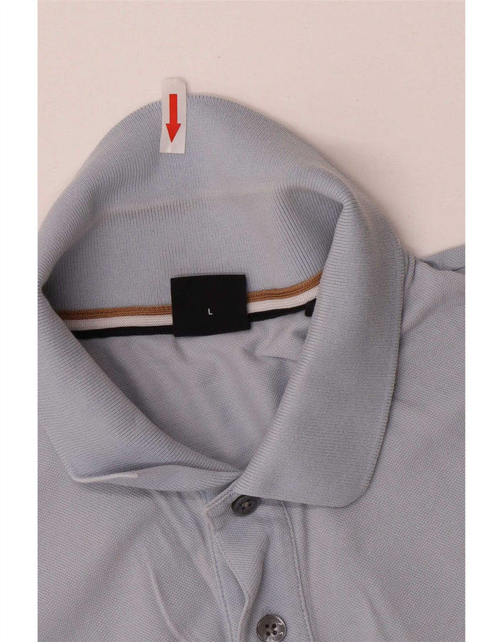 Tricou polo pentru bărbați Hugo Boss, mare, albastru