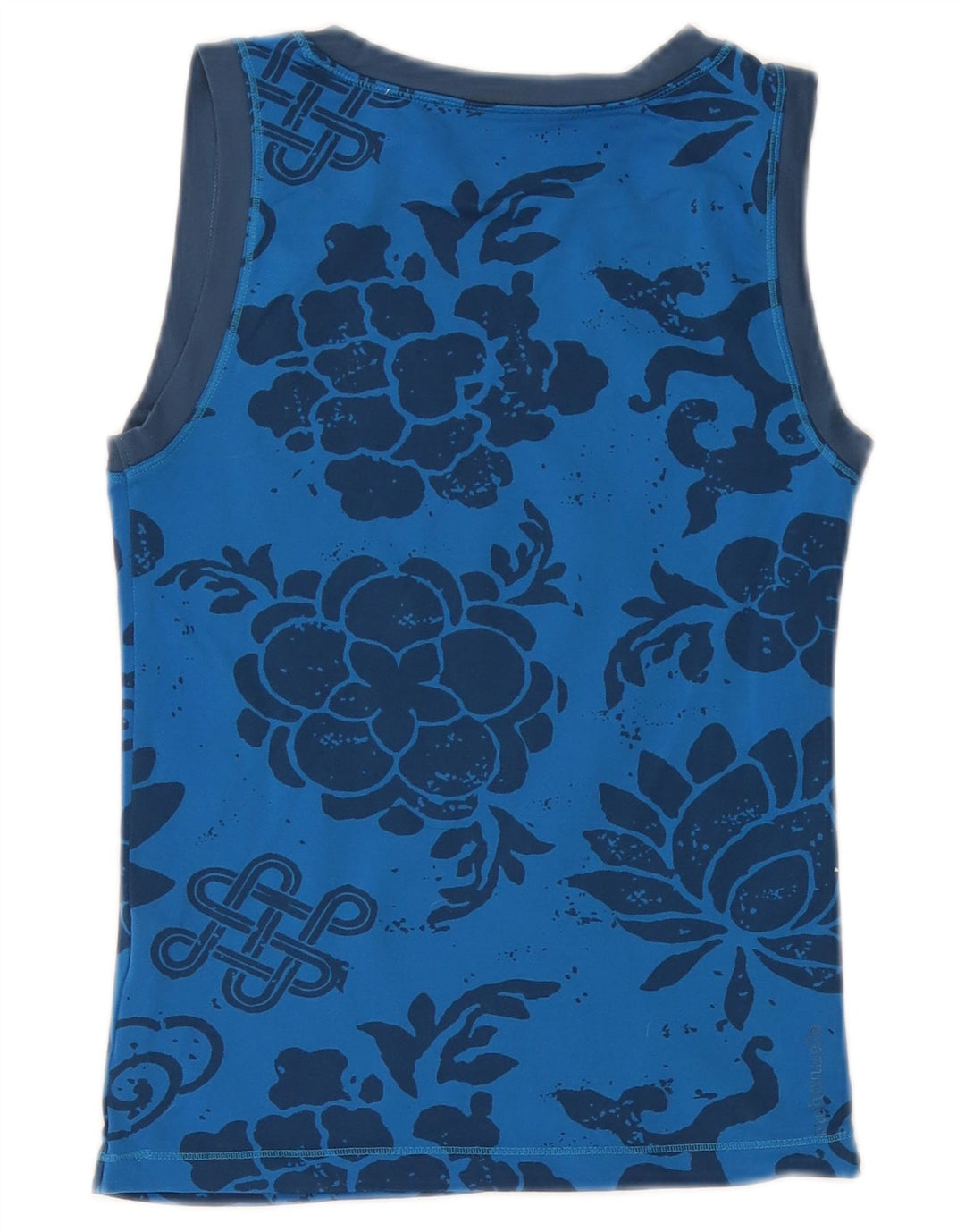 Top cu vestă grafică PUMA pentru femei UK 10 Small Blue Floral