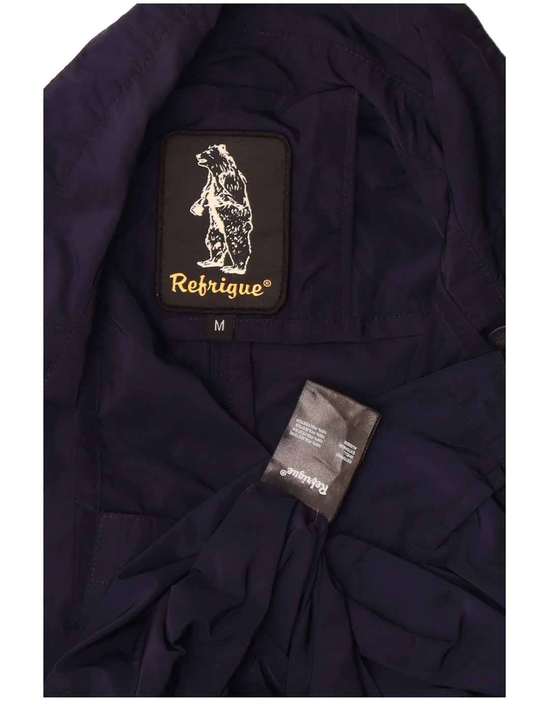Trench pentru femei Refrigue UK 12 Poliester bleumarin mediu