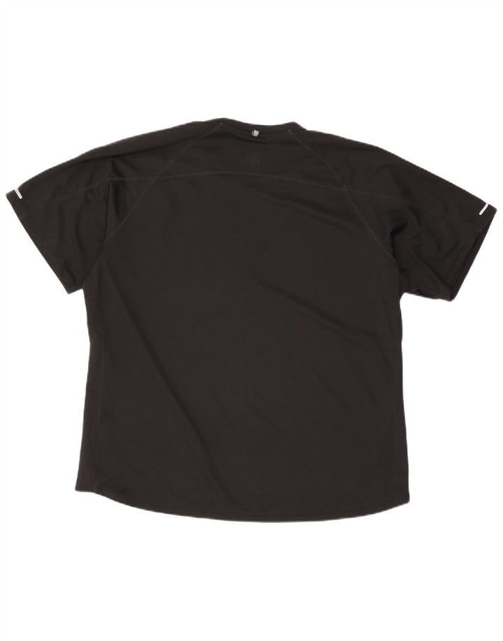 Tricou pentru bărbați Nike Dri Fit Top 2XL poliester negru