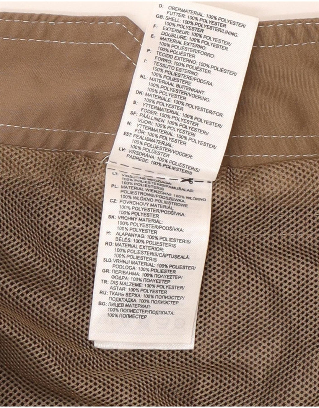 Pantaloni scurți de înot grafic Adidas pentru bărbați, mari, maro, din poliester