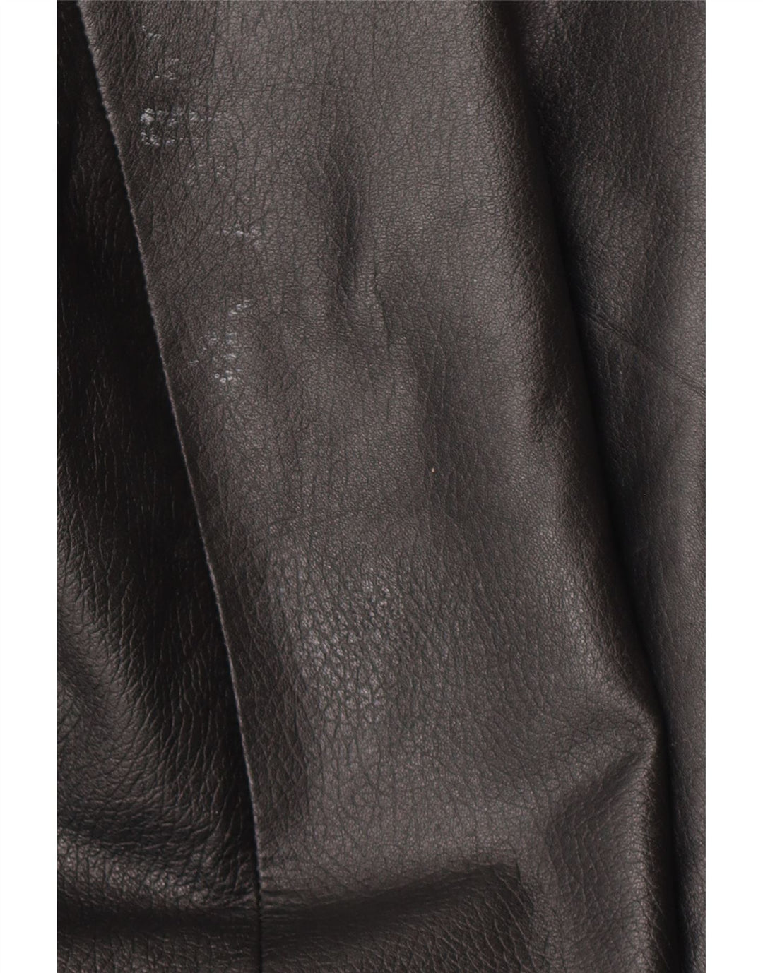 Jachetă de piele vintage pentru bărbați UK 38 Medium Black Leather