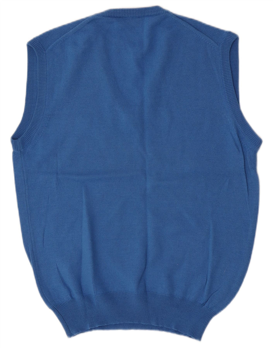 Bernhard Wagner Mens Vest Tank Top IT 52 Large Blue