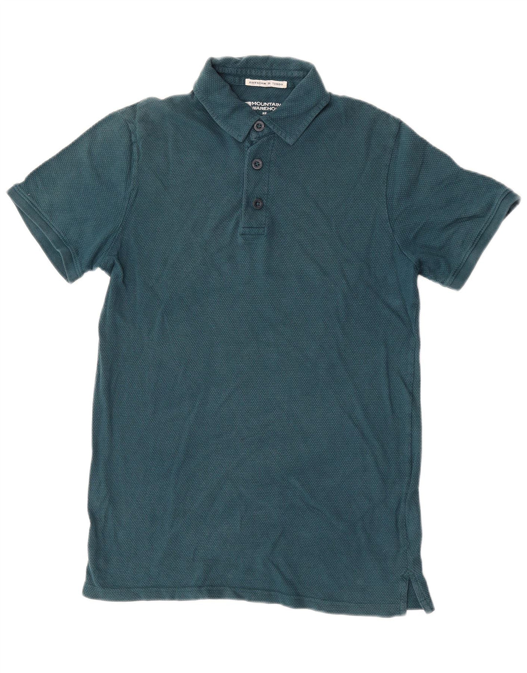 Tricou polo pentru bărbați Mountain Warehouse, bumbac verde mic
