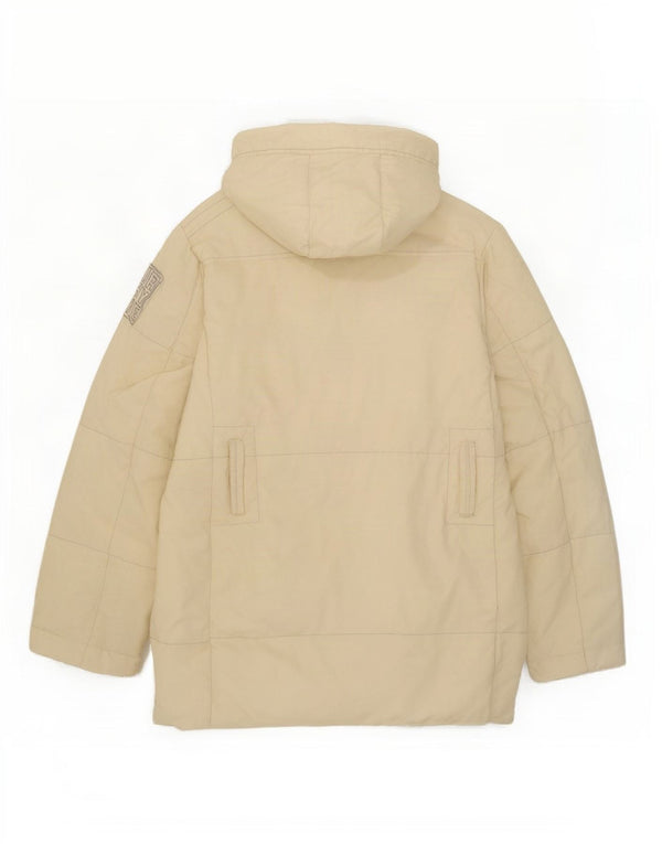 Palton căptușit cu glugă supradimensionat pentru femei Murphy & Nye UK 10 Small White