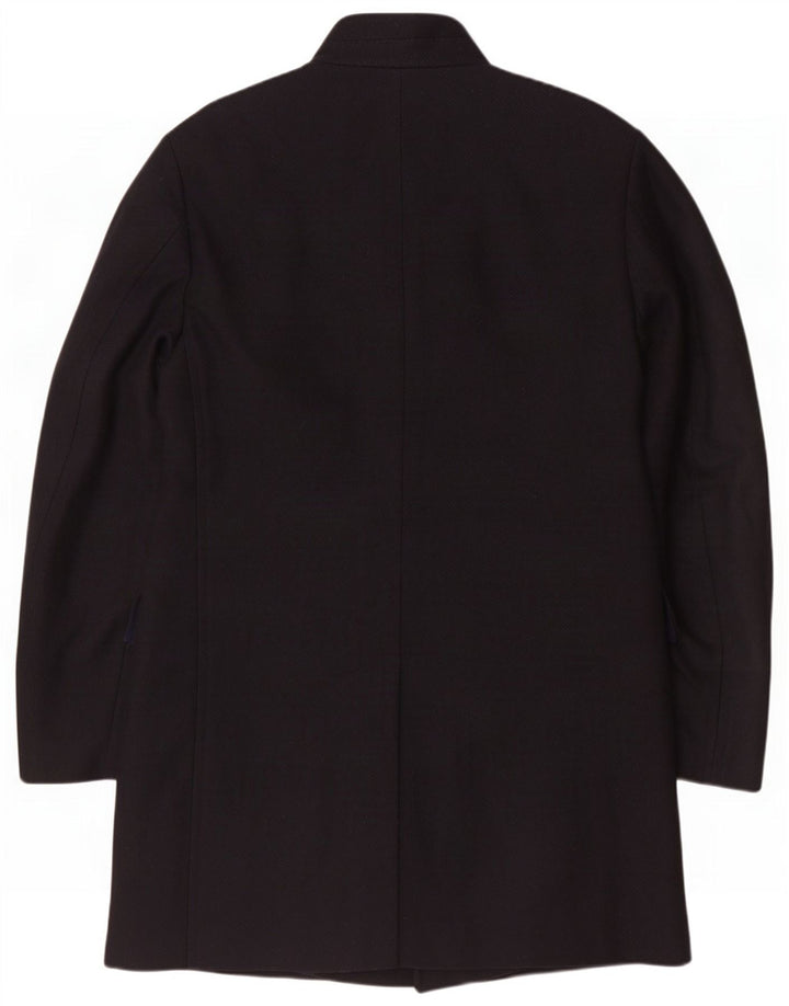 Palton pentru bărbați Hugo Boss UK 52 XL Lână bleumarin