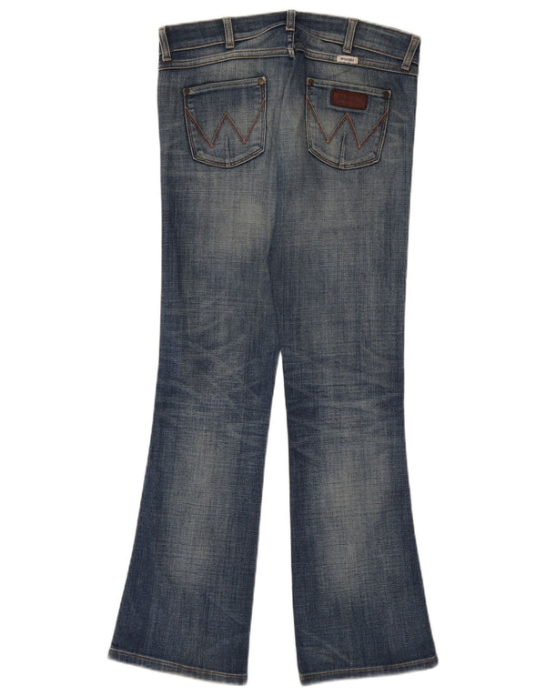 Blugi Wrangler pentru femei Megan, cu talie joasă, W27 L32, bumbac albastru