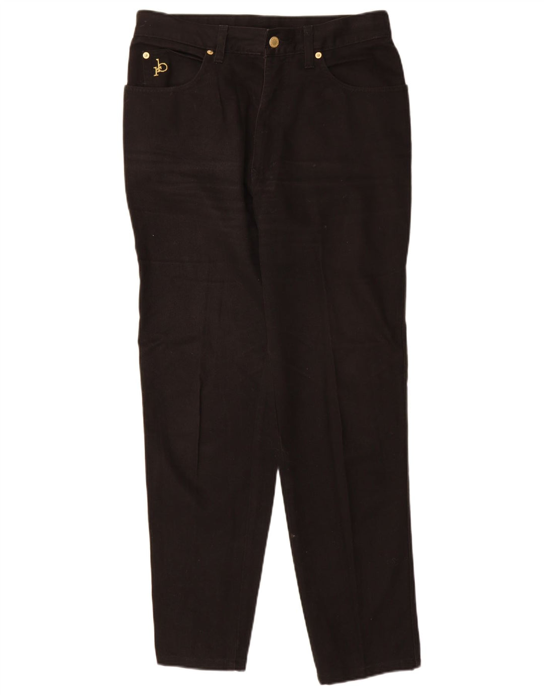 Blugi conici pentru femei Roccobarocco EU 40 Medium W32 L30 Negri