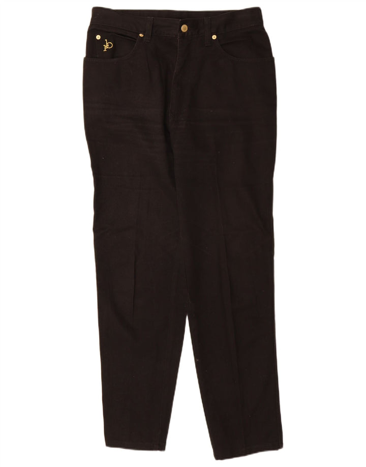 Blugi conici pentru femei Roccobarocco EU 40 Medium W32 L30 Negri