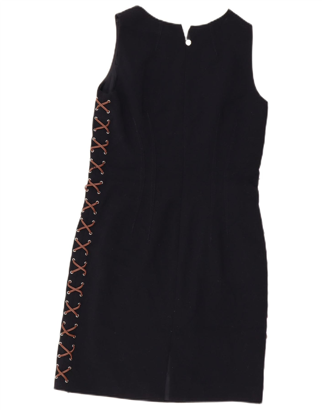 Rochie bodycon fără mâneci pentru femei Michael Kors US 4 Small Bleumarin Poliester