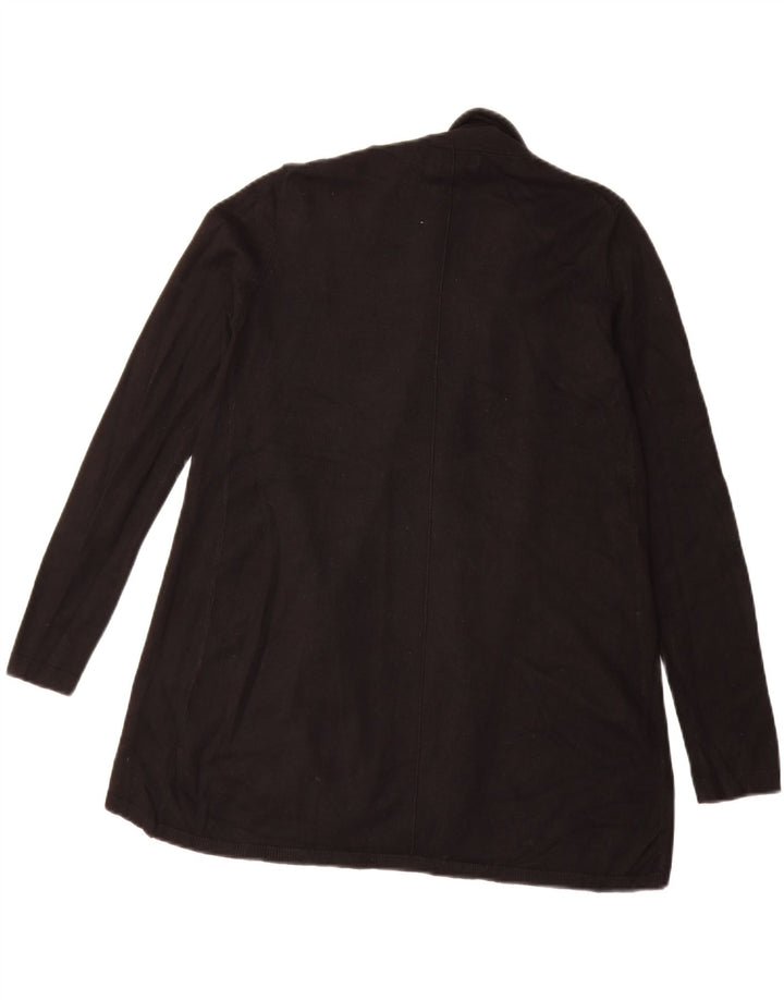 Pulover cardigan deschis pentru femei Zara UK 12 Medium Negru