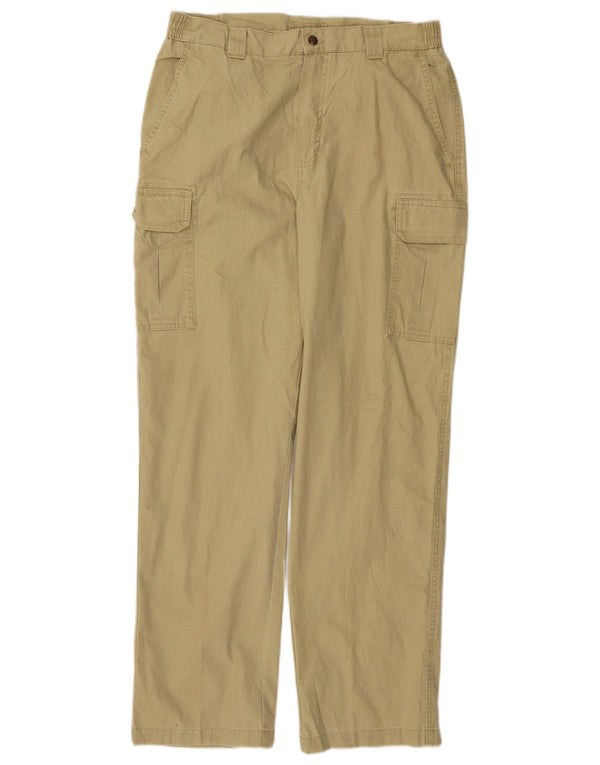 Pantaloni cargo conici pentru bărbați L.L.Bean L34 L32 bumbac kaki