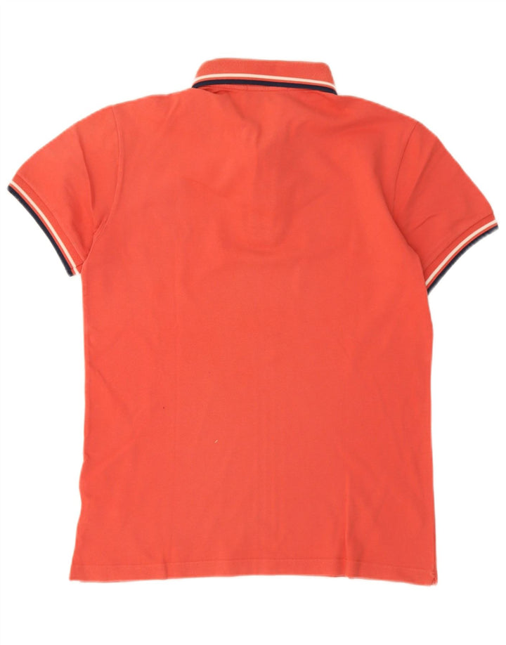 Cămașă polo Fred Perry pentru bărbați, bumbac roz mediu