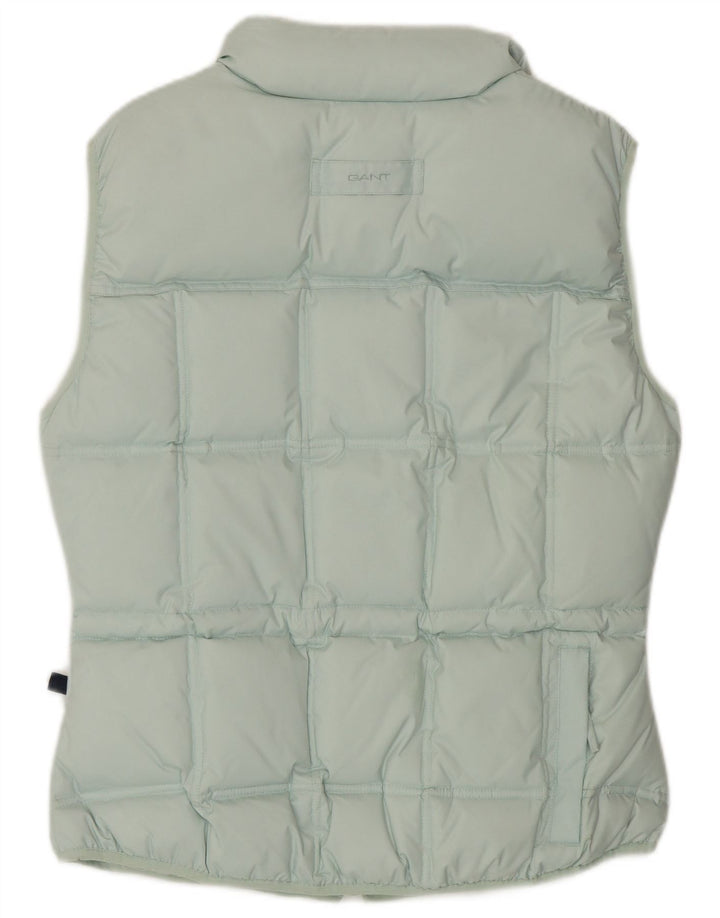 GANT Gilet căptușit pentru femei UK 14 Medium Turcoaz Poliester