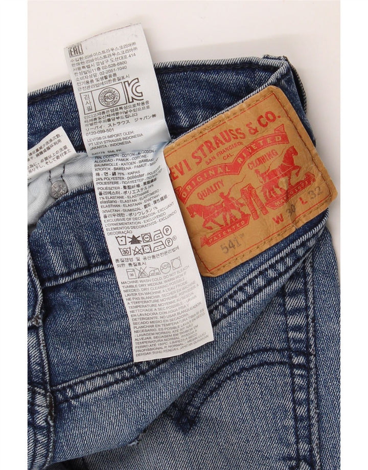 Blugi drepti pentru femei 541 LEVI'S L30 L32 Bumbac albastru