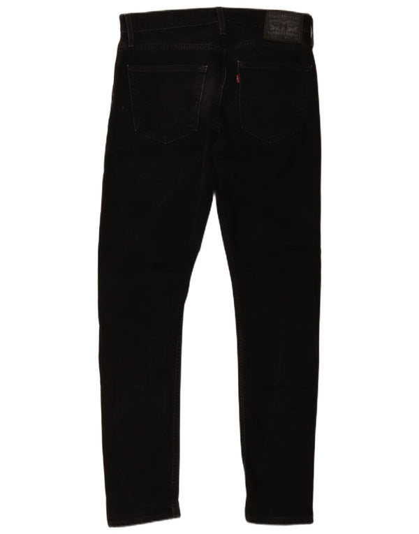 Blugi conici pentru bărbați Levi's 512 Slim Tapered W32 L34 Bumbac negru