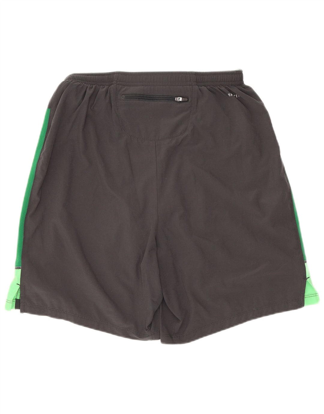 Pantaloni scurți sport obișnuiți pentru bărbați Nike, gri mici, poliester, blocuri de culoare