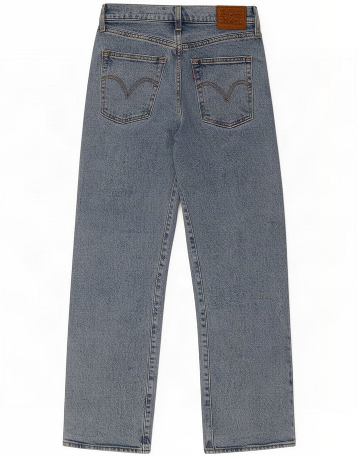 Banchi drepti pentru femei Ribcage Levi's W26 L27 Blue