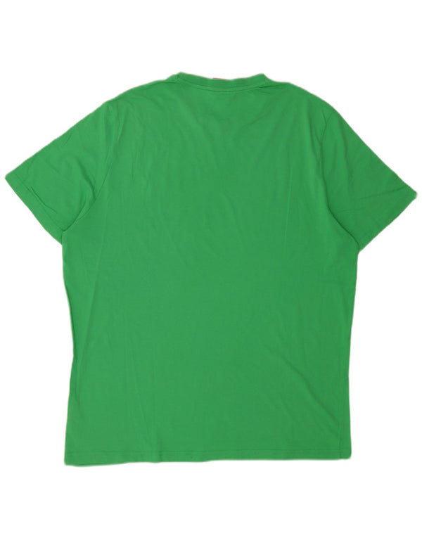 Tricou pentru bărbați Puma Top 2XL bumbac verde