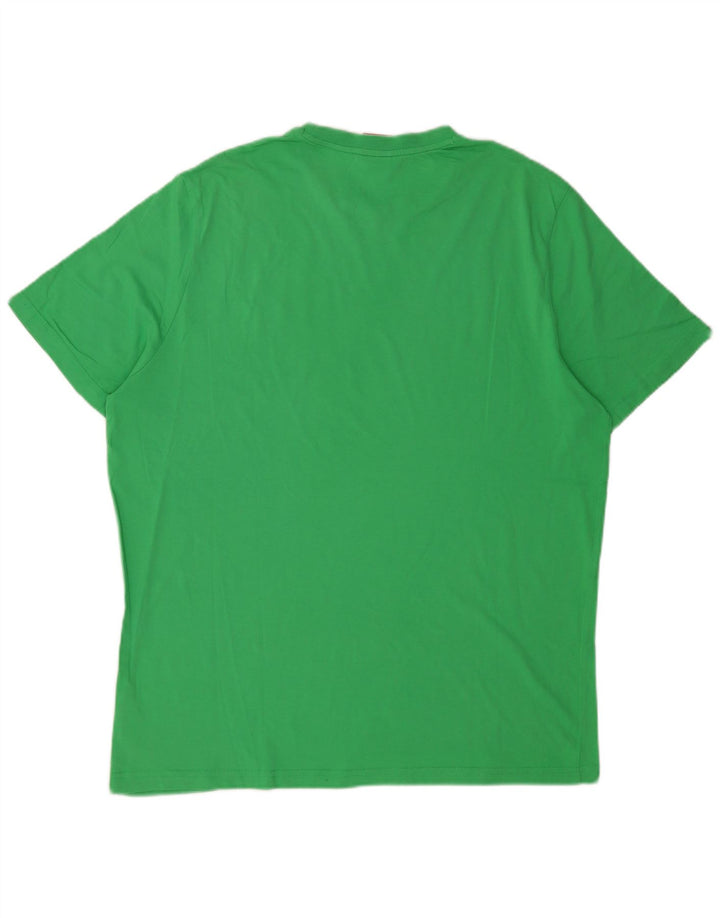Tricou pentru bărbați Puma Top 2XL bumbac verde