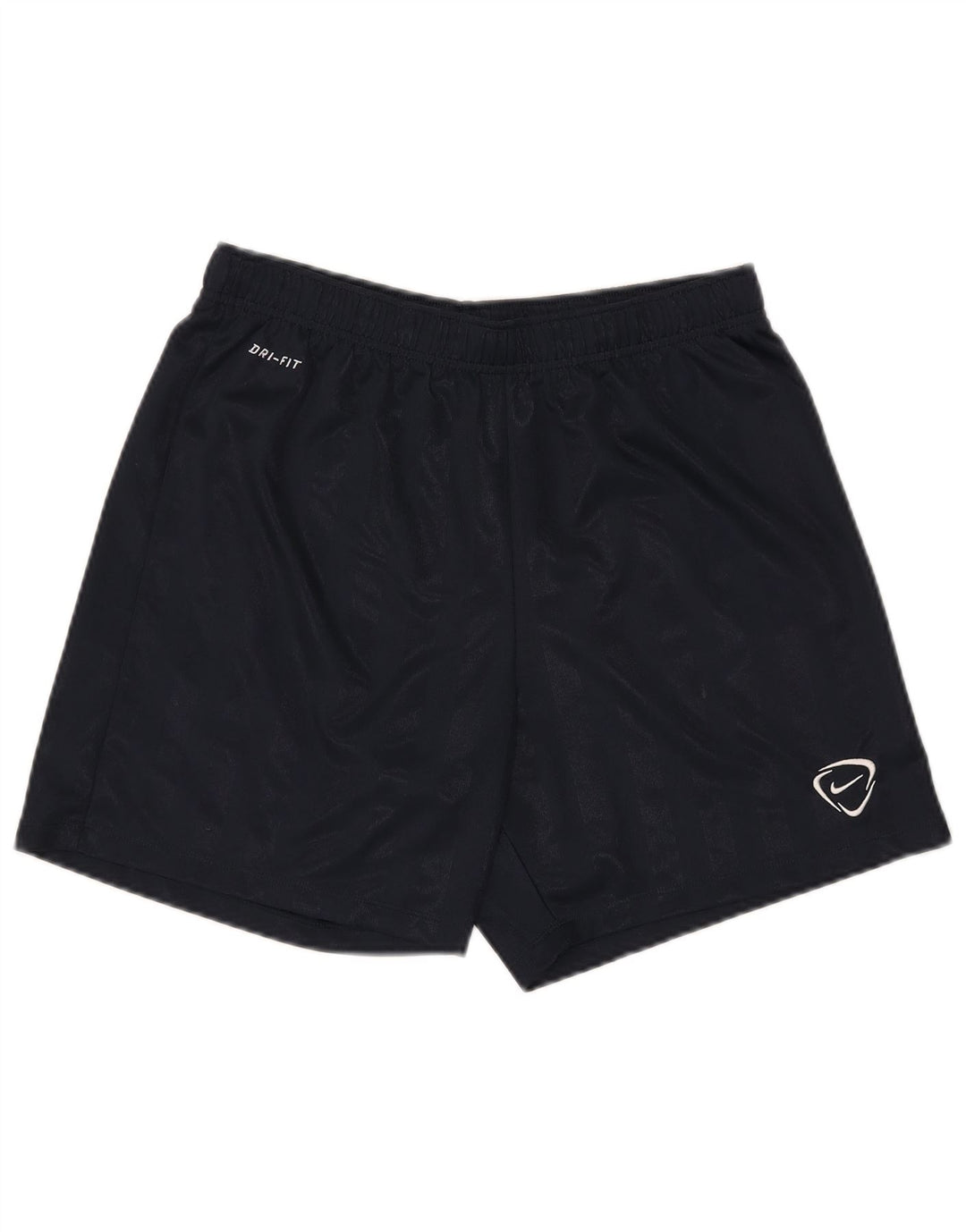 Pantaloni scurți sport Nike Dri Fit pentru bărbați, poliester cu dungi medii bleumarin