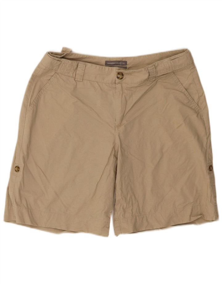 Pantaloni scurti chino Dockers pentru femei US 8 Medium W30 Bej Bumbac
