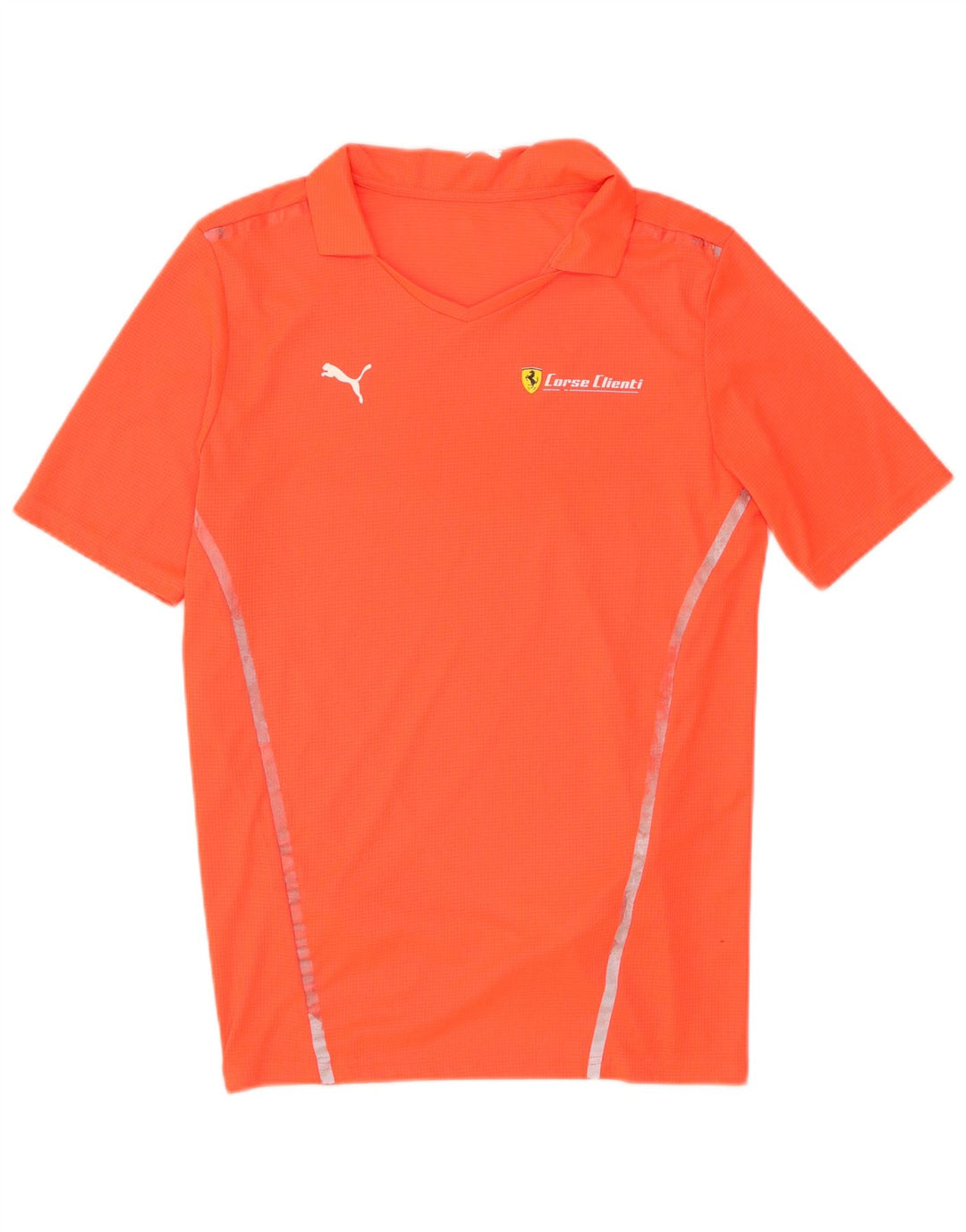 Tricou polo pentru bărbați Puma Poliester portocaliu mic