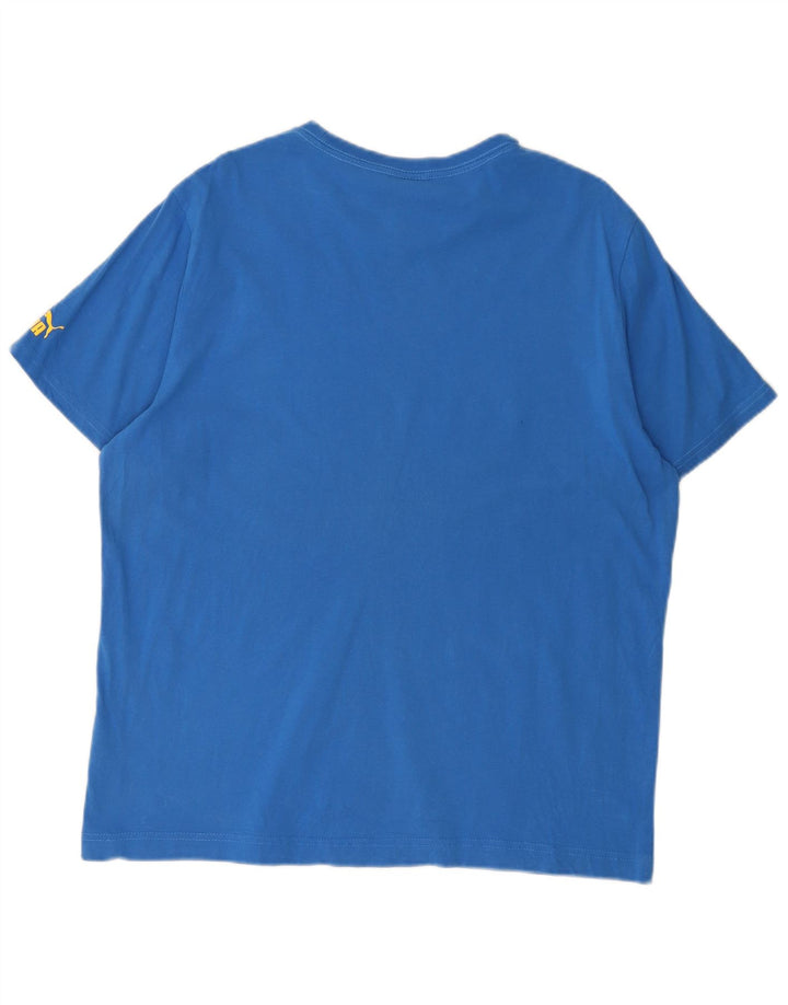 Tricou grafic PUMA pentru bărbați Top XL Albastru