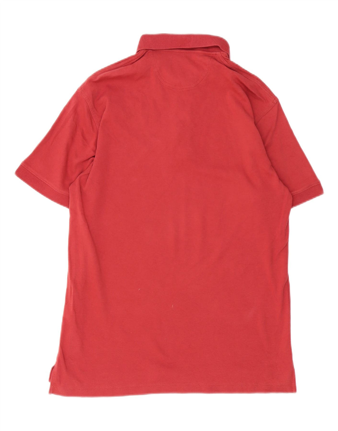 Cămașă polo Eddie Bauer pentru bărbați, bumbac roșu mediu