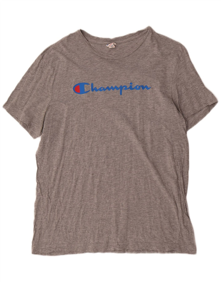Tricou grafic pentru bărbați Champion Top XL Gri