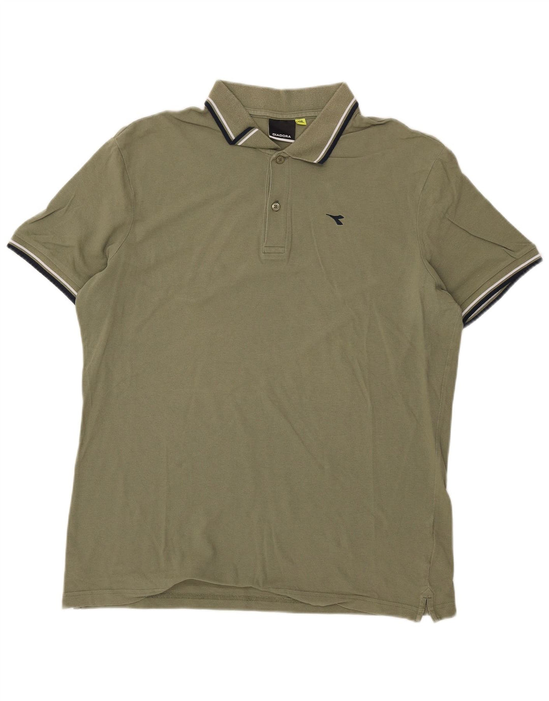 Tricou polo pentru bărbați Diadora 2XL bumbac kaki