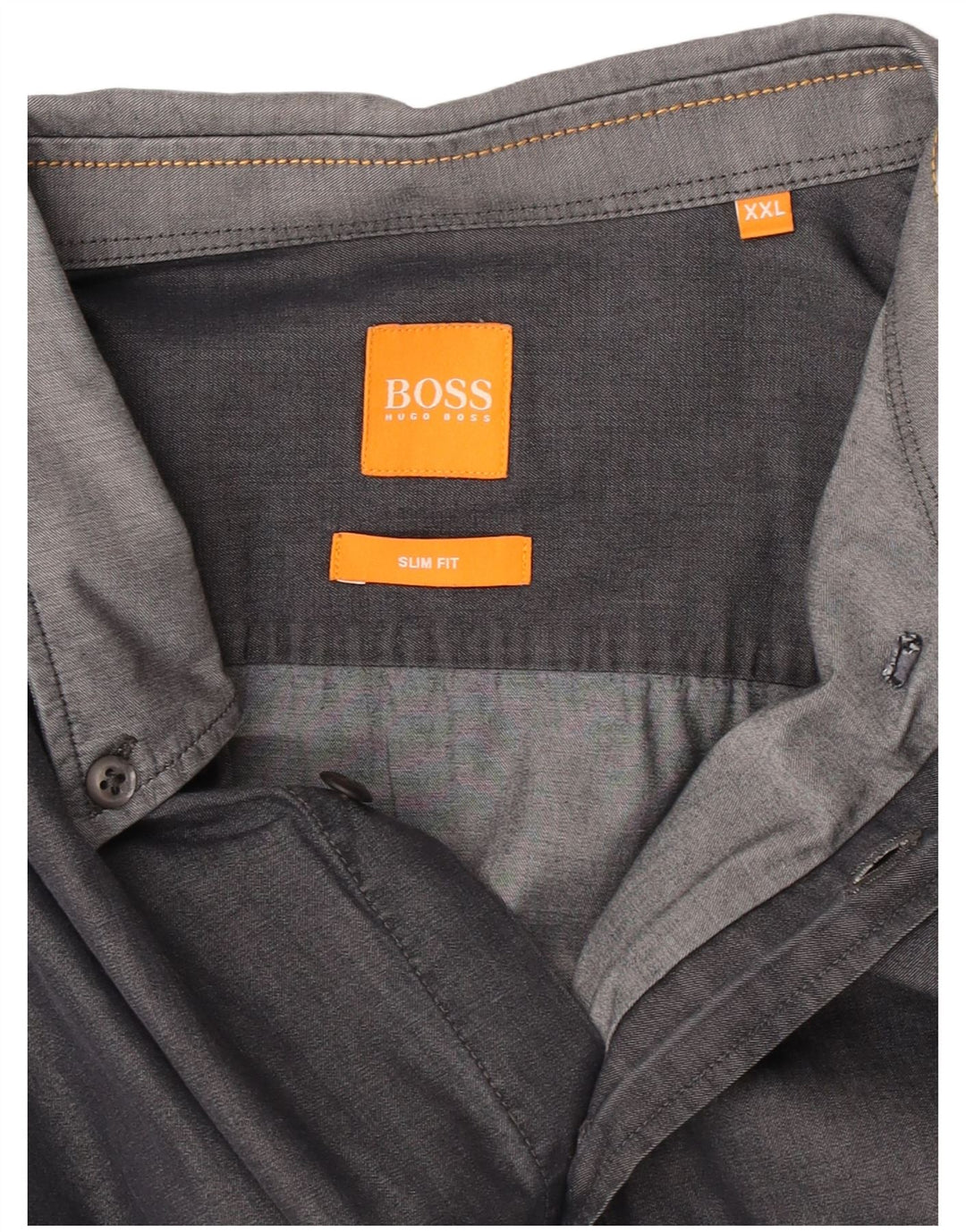 Cămașă pentru bărbați Hugo Boss Slim Fit 2XL, gri