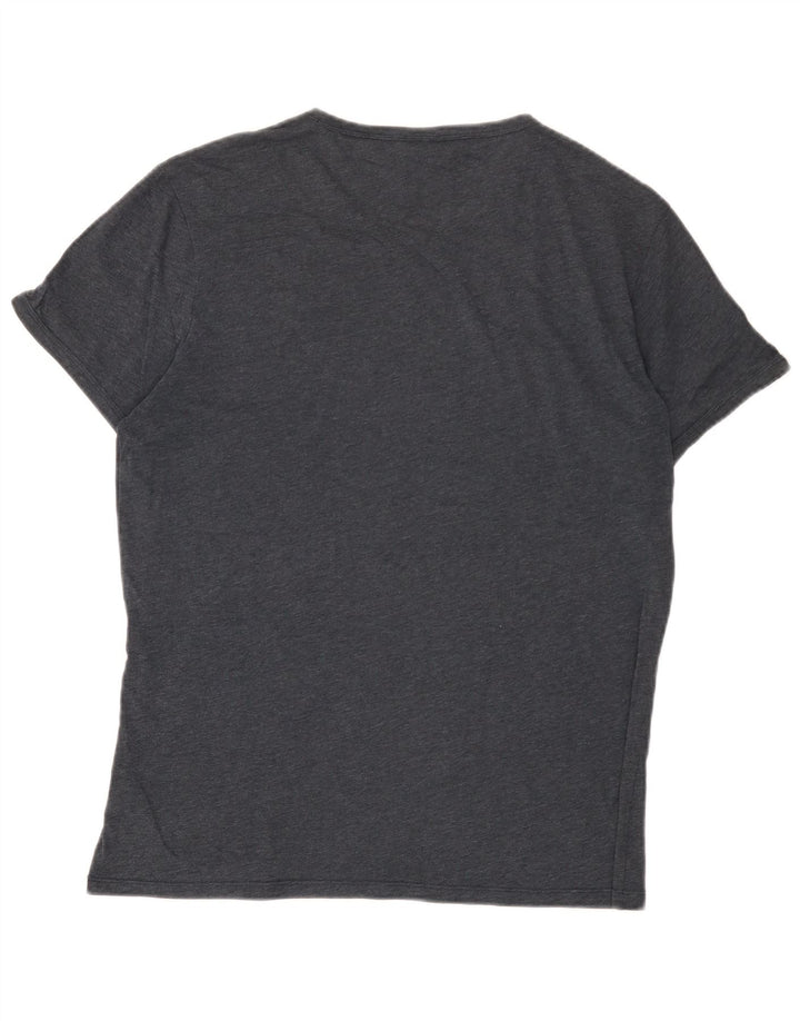 Tricou pentru bărbați G-Star Top mare din bumbac bleumarin