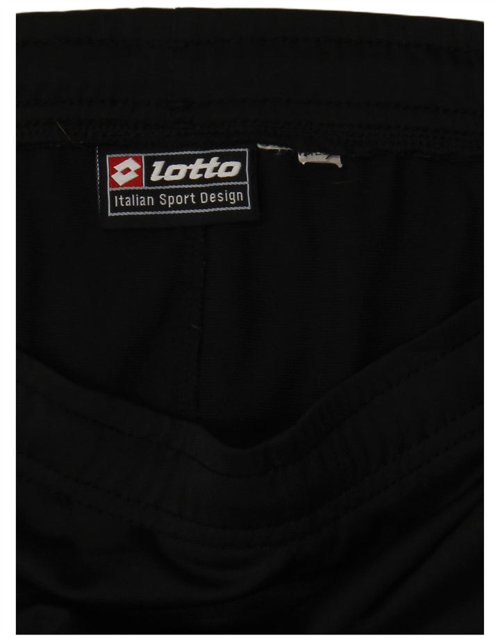 Pantaloni de trening LOTTO pentru bărbați, mari, negri