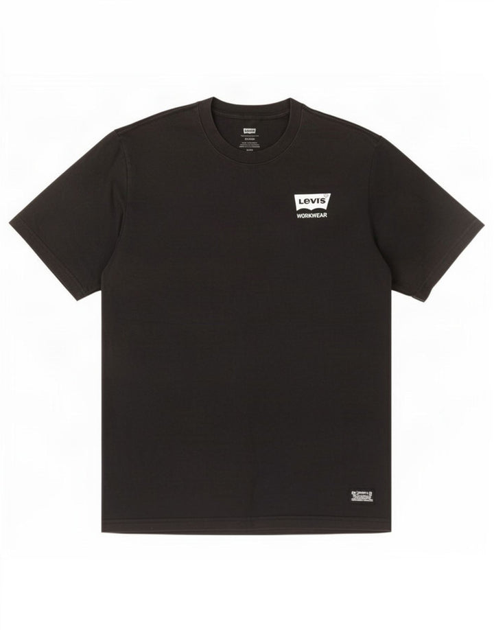 Tricou relaxat pentru bărbați Levi's Top mic din bumbac negru