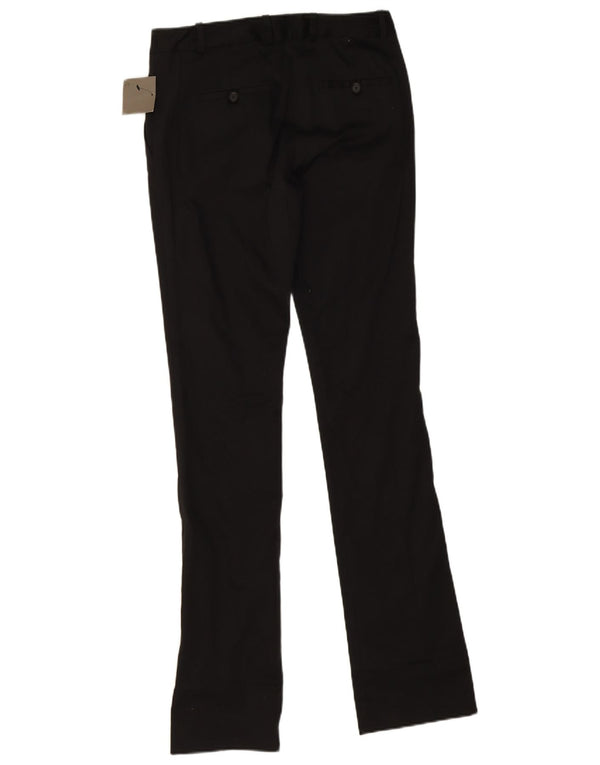 Pantaloni chino slim pentru femei Zara EU 36 XS W26 L33 bumbac negru
