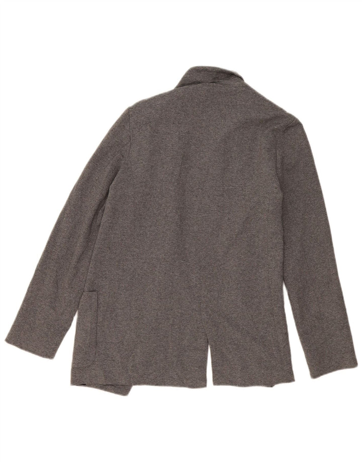 Jachetă blazer supradimensionată pentru femei Zara UK 6 XS, gri, viscoză