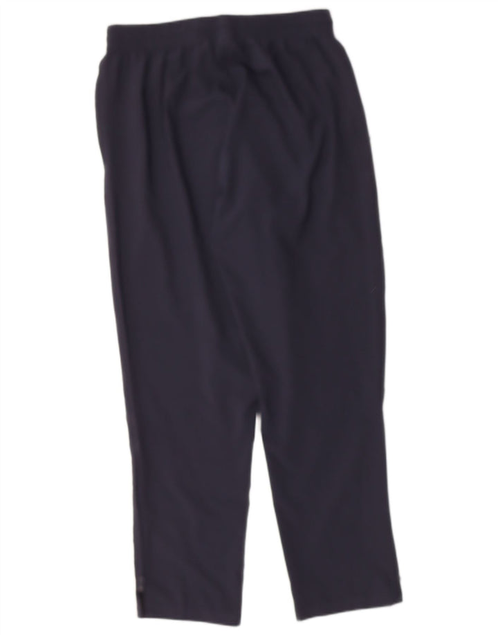 ADIDAS Mens Tracksuit Trousers Large  Navy Blue Polyester