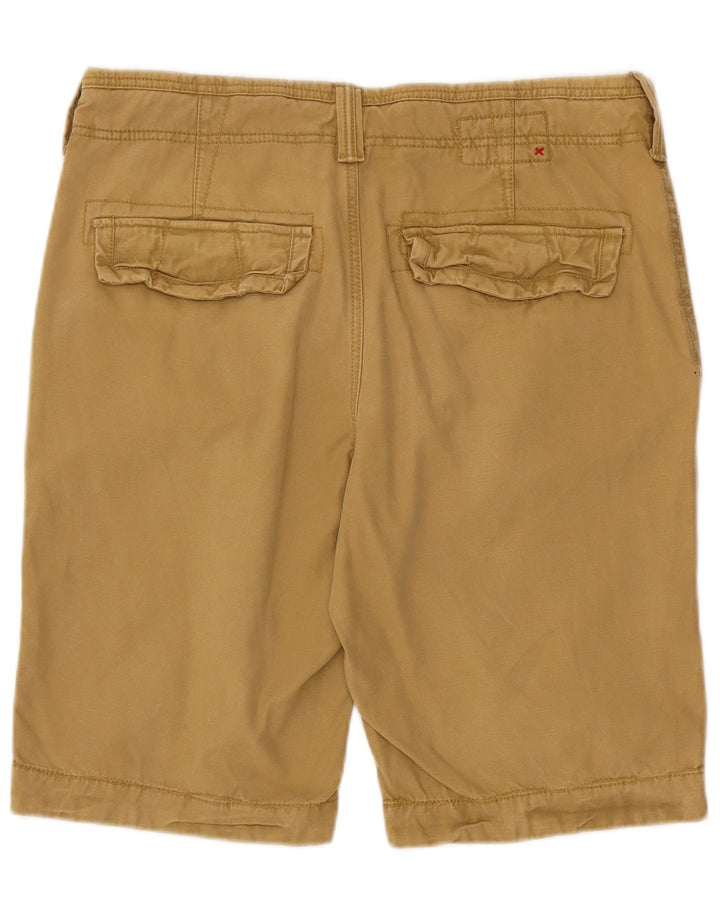 FAT FACE Pantaloni scurți chino pentru bărbați W34, mare, bej, bumbac